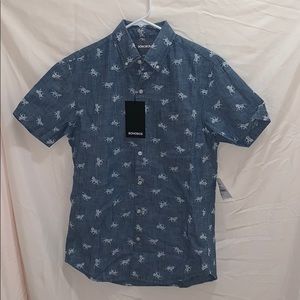 Bonobos Short Sleeve Button Down - Chambray